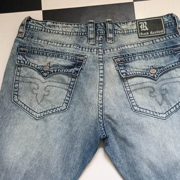 1️⃣5️⃣2️⃣Men's Rock Revival Jeans 👖 - Picture 10 of 10